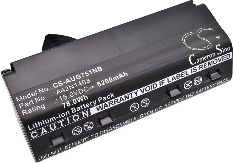 Alternativ bild 0 för Batteri till Asus G751J mfl