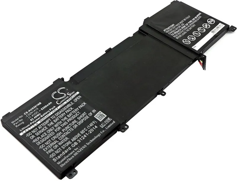 Alternativ bild 0 för Batteri till Asus N501JW mfl