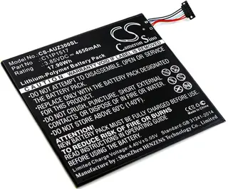 Produktfoto för Batteri till Asus Pad ZenPad ZenPad 10 Z0310M mfl