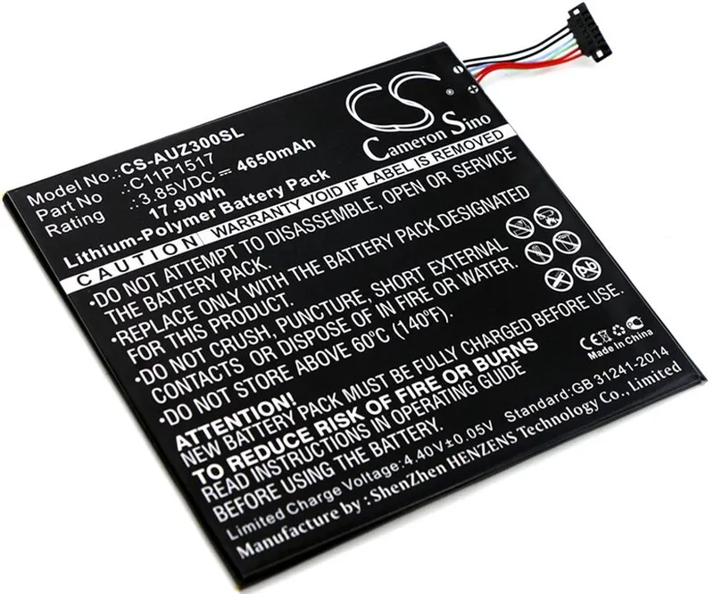 Alternativ bild 0 för Batteri till Asus Pad ZenPad ZenPad 10 Z0310M mfl