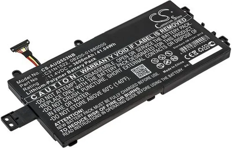Alternativ bild 0 för Batteri till Asus Q553U mfl