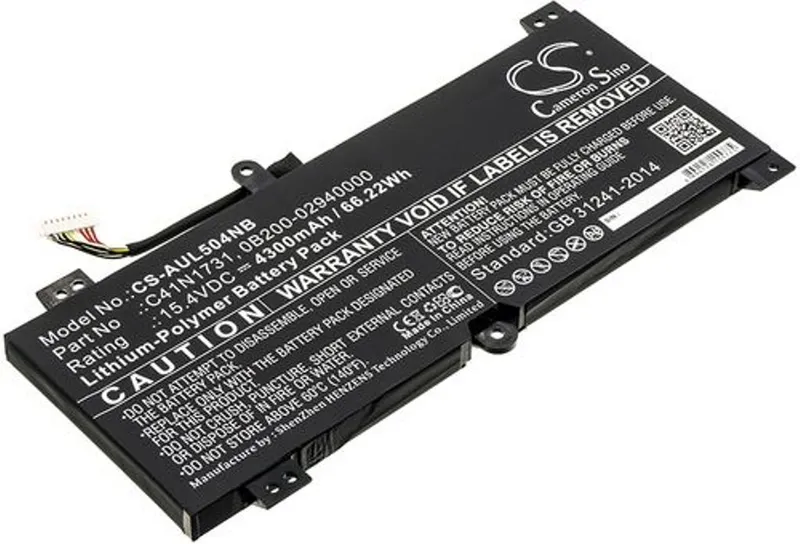 Alternativ bild 0 för Batteri till Asus ROG SCAR II GL504GW-ES043T mfl