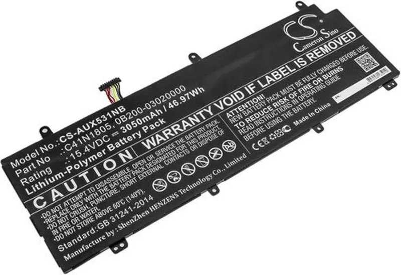 Alternativ bild 0 för Batteri till Asus ROG Zephyrus S GX531GS mfl