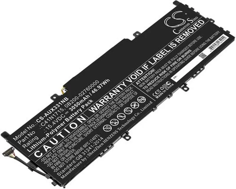 Alternativ bild 0 för Batteri till Asus UX331UAL-1D mfl