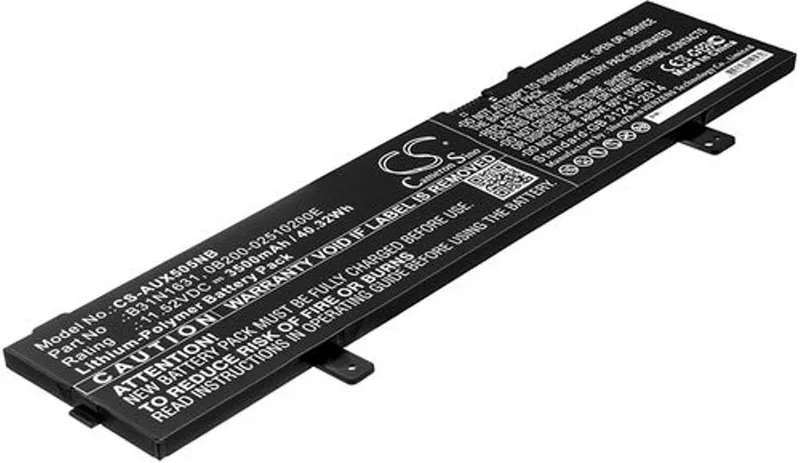 Alternativ bild 0 för Batteri till Asus VivoBook 15 X505B mfl