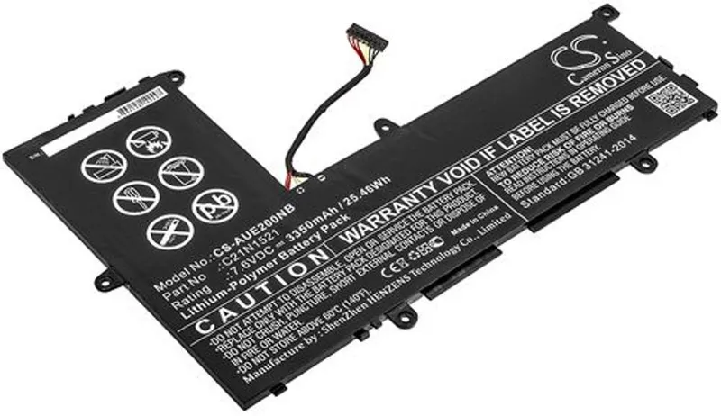 Alternativ bild 0 för Batteri till Asus VivoBook E200HA mfl