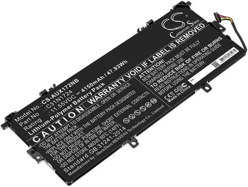 Alternativ bild 0 för Batteri till Asus ZenBook 13 UX331UN-EG011T mfl