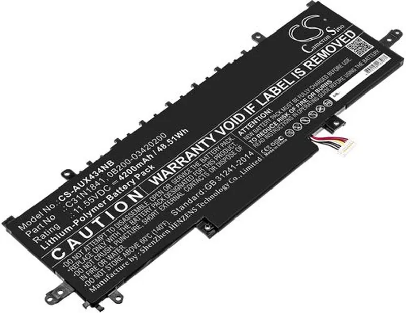 Alternativ bild 0 för Batteri till Asus ZenBook 14 UX434FL-AI034R mfl