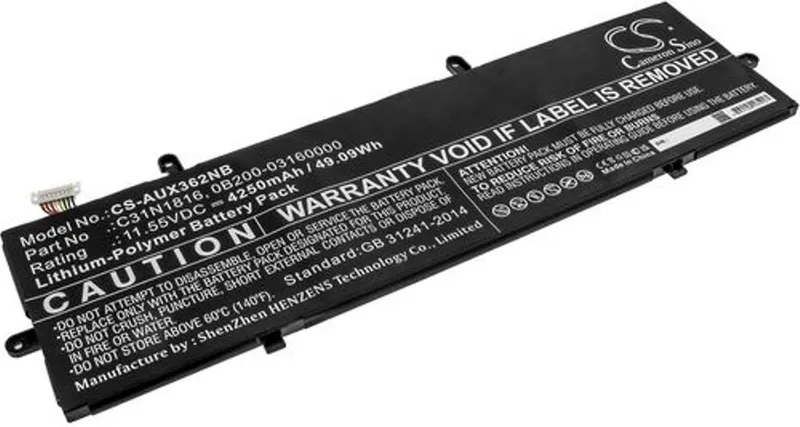 Alternativ bild 0 för Batteri till Asus Zenbook Flip 13 UX362FA-EL090T mfl