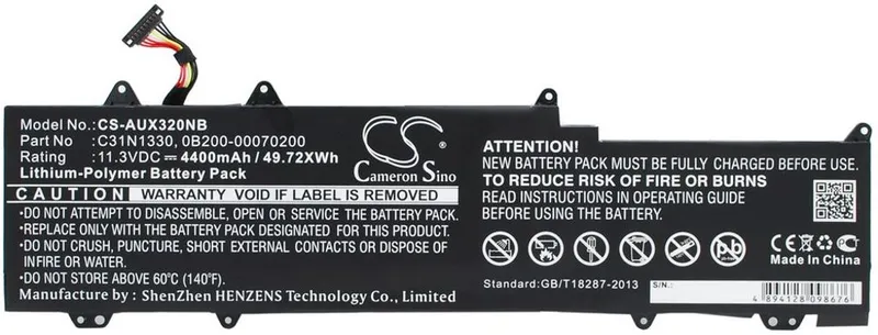 Alternativ bild 0 för Batteri till Asus Zenbook UX32LA mfl