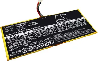 Produktfoto för Batteri till Barnes & Noble BNTV600 mfl