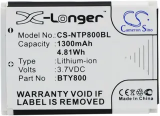 Produktfoto för Batteri till Cipherlab 8200 mfl