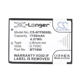 Produktfoto för Batteri till Cipherlab 8200 mfl