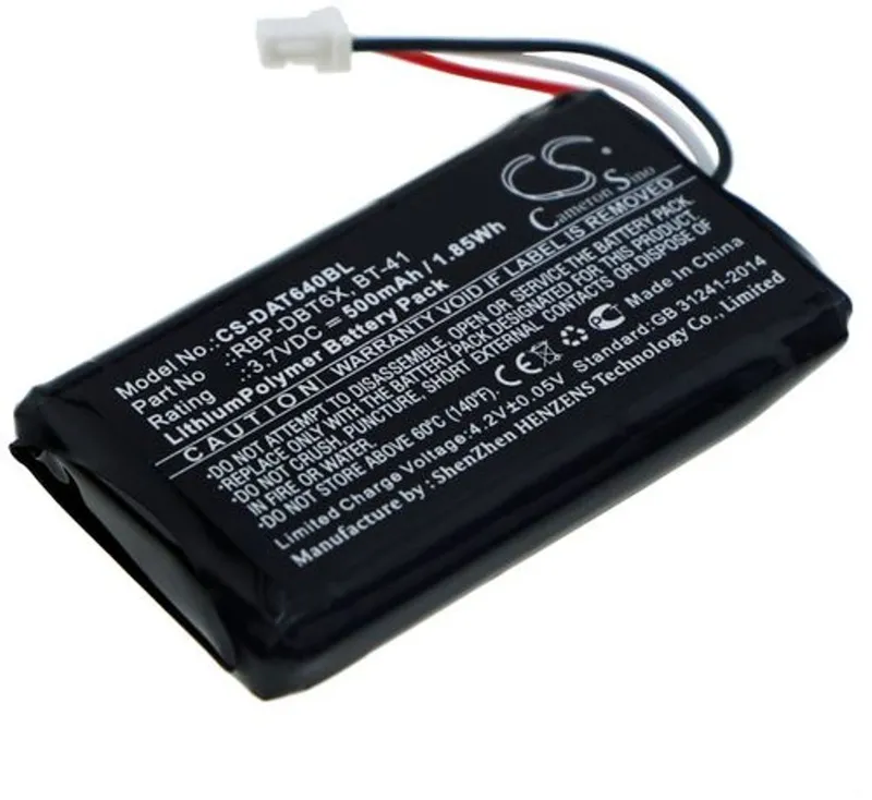 Alternativ bild 0 för Batteri till Datalogic RIDA DBT6400 mfl