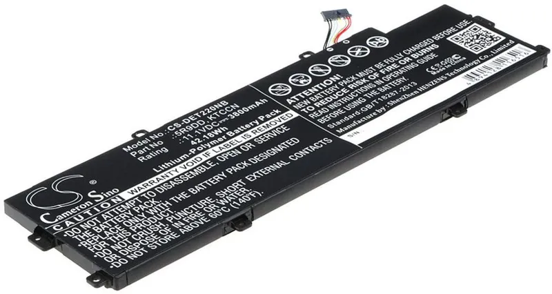 Alternativ bild 0 för Batteri till Dell Chromebook 11 (3120) 2015 mfl