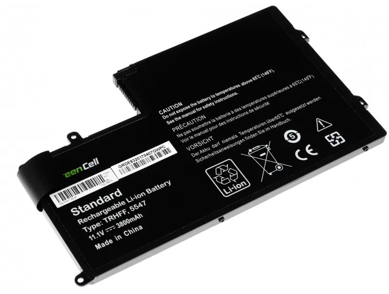 Alternativ bild 0 för Batteri till Dell Inspiron 15 5542 5543 5545 5547 5548 etc., 11.1V 3400mAh
