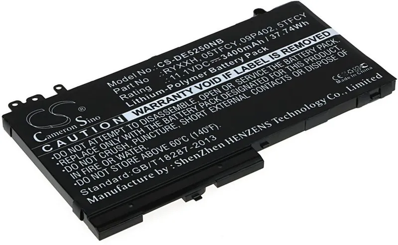 Alternativ bild 0 för Batteri till Dell Latitude 12 5000 mfl