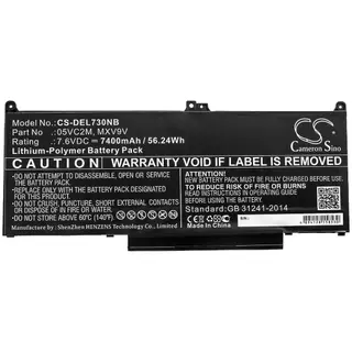 Produktfoto för Batteri till DELL Latitude 13 7300 m.fl.