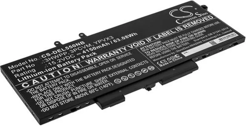 Alternativ bild 0 för Batteri till Dell Latitude 5501 mfl