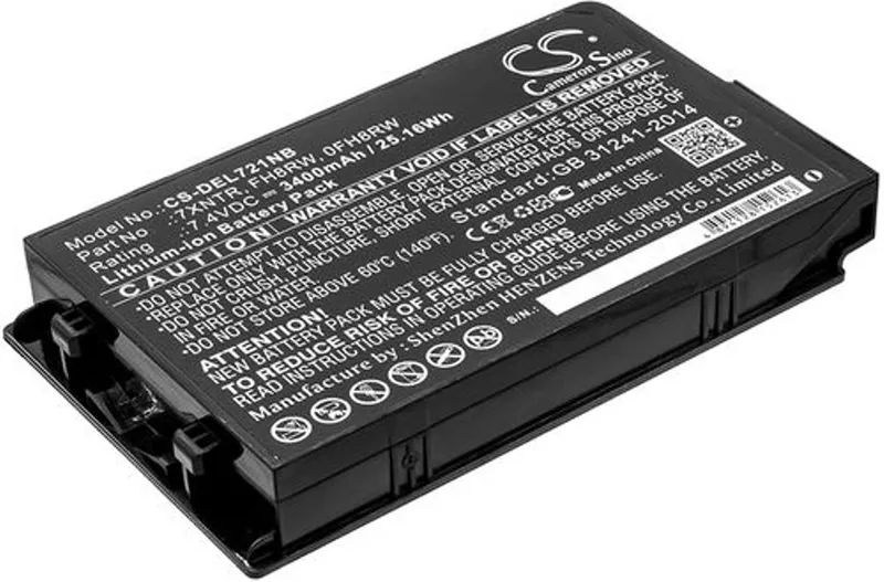 Alternativ bild 0 för Batteri till Dell Latitude 7202 Rugged Tablet mfl