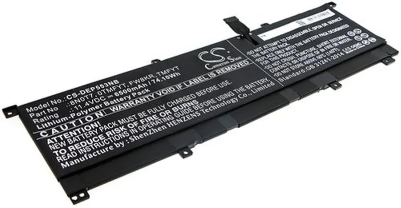 Alternativ bild 0 för Batteri till Dell Precision 5530 2-in-1 mfl