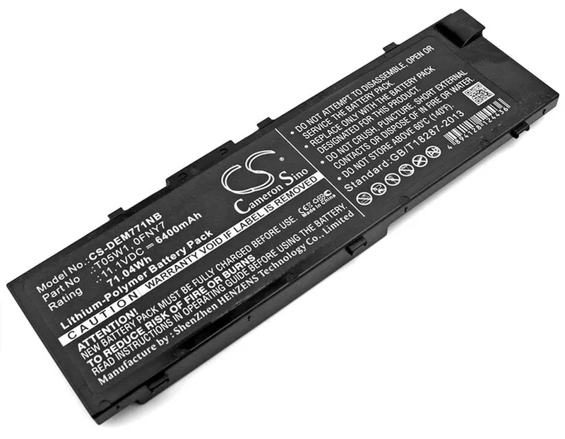 Alternativ bild 0 för Batteri till Dell Precision M7710 mfl