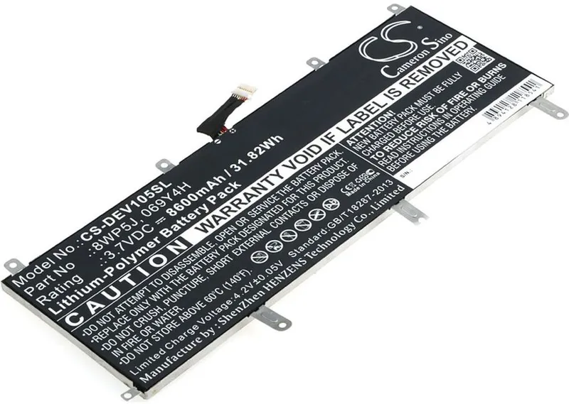 Alternativ bild 0 för Batteri till Dell Venue 10 5000 mfl