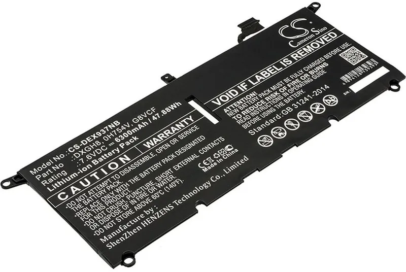 Alternativ bild 0 för Batteri till Dell XPS 13 2018 mfl