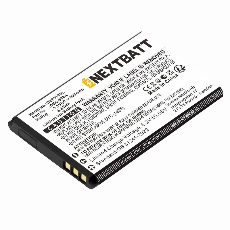 Alternativ bild 0 för Batteri till Doro DBC-800A, PhoneEasy 510 m.fl. 900mAh, 3.7V