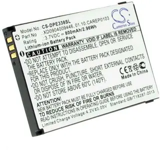 Produktfoto för Batteri till Doro HandlePlus 334 / PhoneEasy 505 mfl