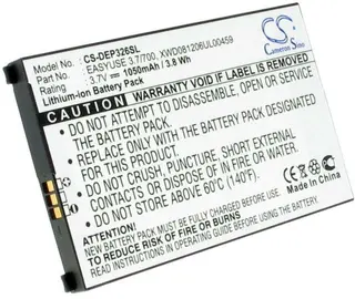 Produktfoto för Batteri till Doro PhoneEasy 326/ PhoneEasy 328 mfl
