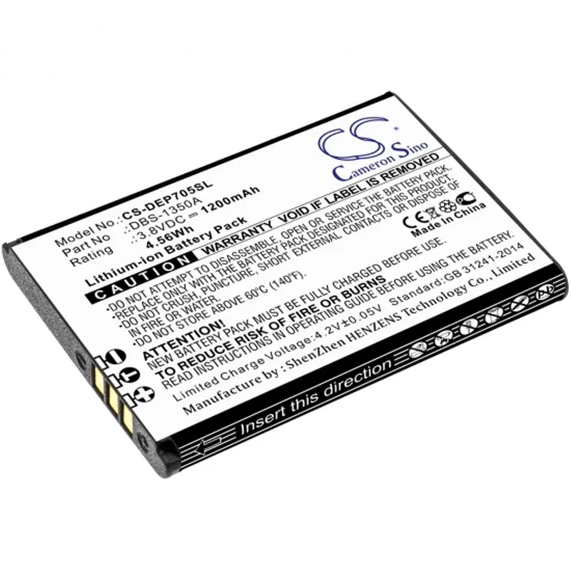 Alternativ bild 0 för Batteri till Doro SmartEasy 7050 mfl