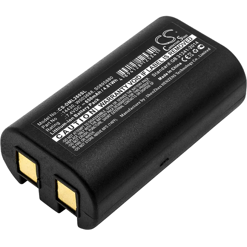 Alternativ bild 0 för Batteri till DYMO S0915380, 260P m.fl. Bärbar Skrivare 650mAh, 7.4V