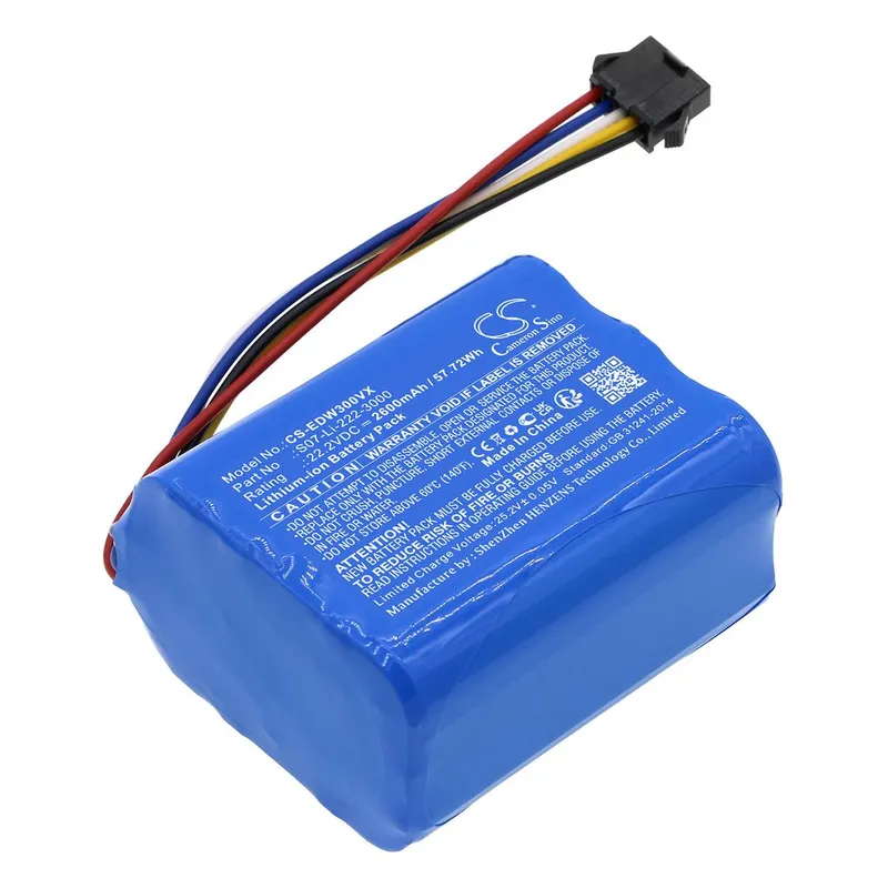 Alternativ bild 0 för Batteri till Ecovacs Winbot X mfl