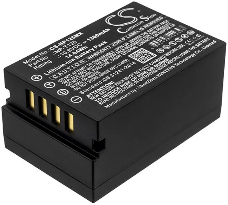 Alternativ bild 0 för Batteri till Fujifilm Medium Format GFX mfl