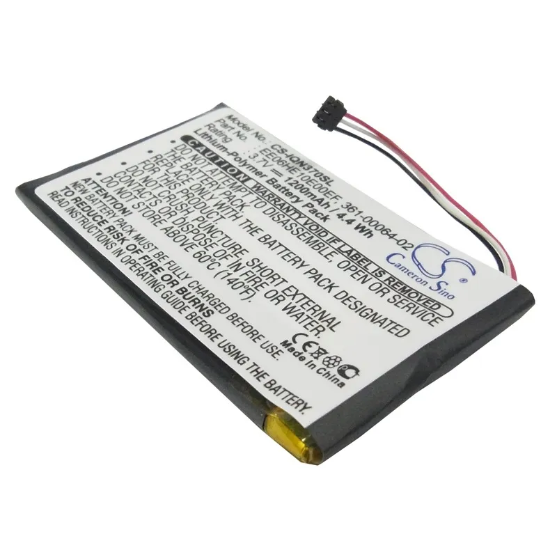 Alternativ bild 0 för Batteri till Garmin 361-00046-02, 361-00064-02, EE06HE10E00EF