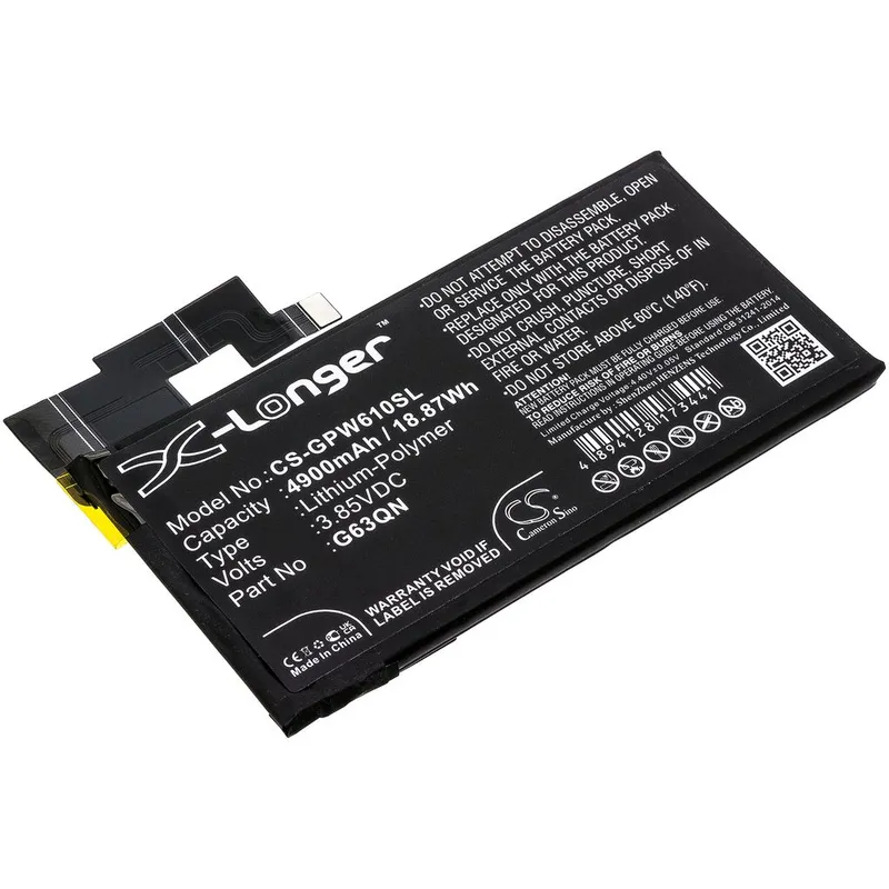 Alternativ bild 0 för Batteri till Google Pixel 6 Pro mfl