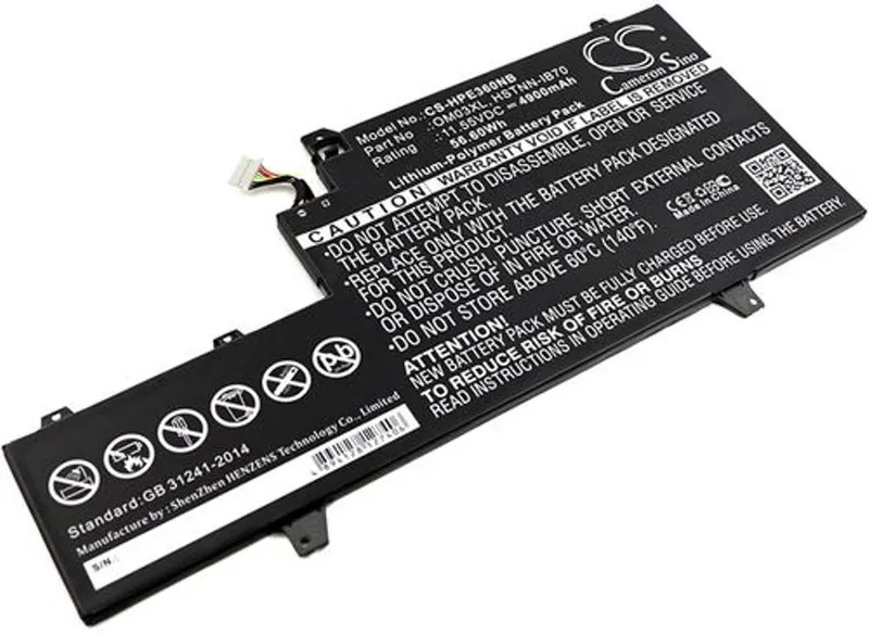 Alternativ bild 0 för Batteri till HP EliteBook x360 1030 G2 mfl