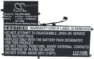 Produktfoto för Batteri till HP ElitePad 1000 mfl