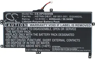 Produktfoto för Batteri till HP Envy Sleekbook 6 mfl