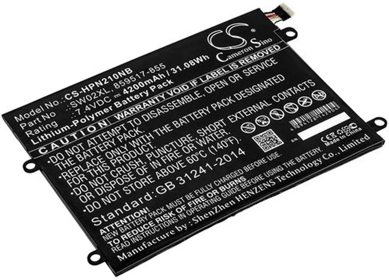 Alternativ bild 0 för Batteri till HP Notebook x2 mfl