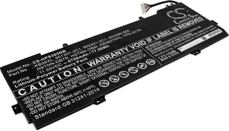 Alternativ bild 0 för Batteri till HP Spectre X360 15-BL001NV mfl