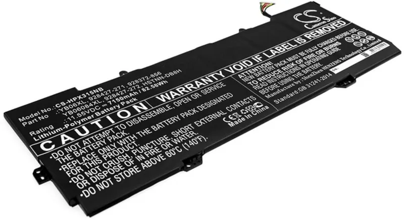 Alternativ bild 0 för Batteri till Hp Spectre X360 15-CH000NA mfl