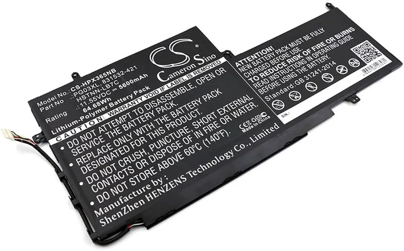 Alternativ bild 0 för Batteri till HP Spectre X360 15 mfl
