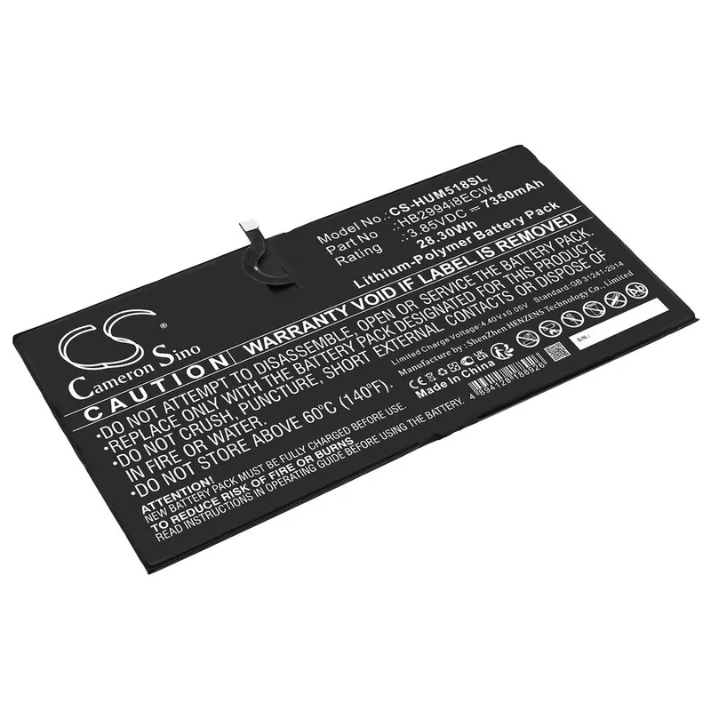 Alternativ bild 0 för Batteri till Huawei MediaPad M5 10.8 mfl