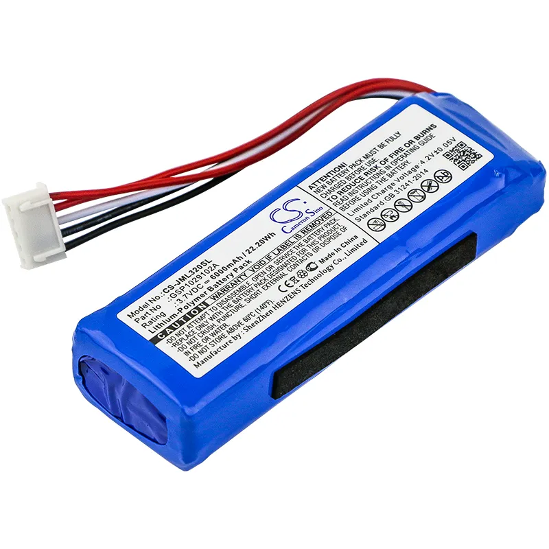 Alternativ bild 0 för Batteri till JBL Charge 3 2016 Högtalare 6000mAh, 3.7V
