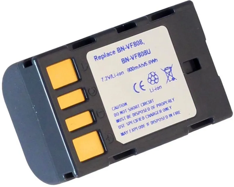 Alternativ bild 0 för Batteri till JVC BN-VF808 & BN-VF808U