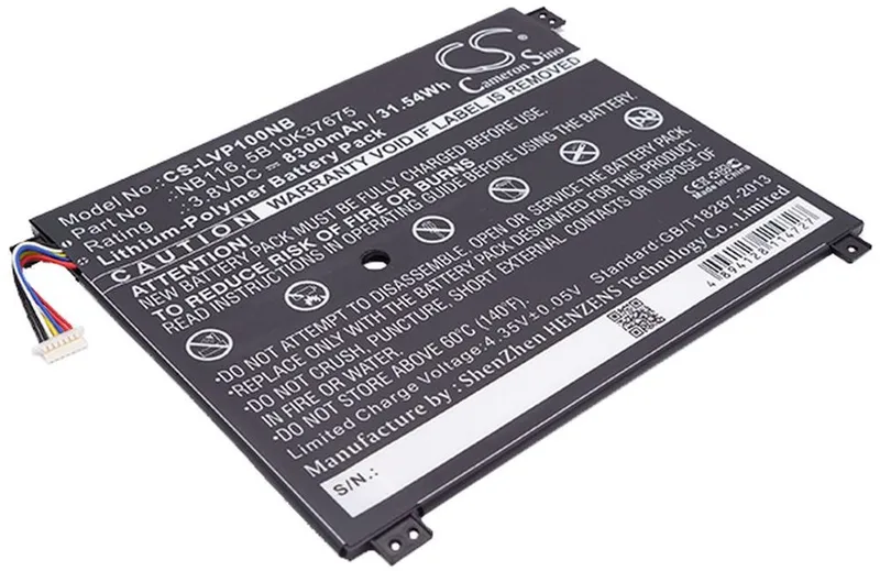 Alternativ bild 0 för Batteri till Lenovo IdeaPad 100S mfl