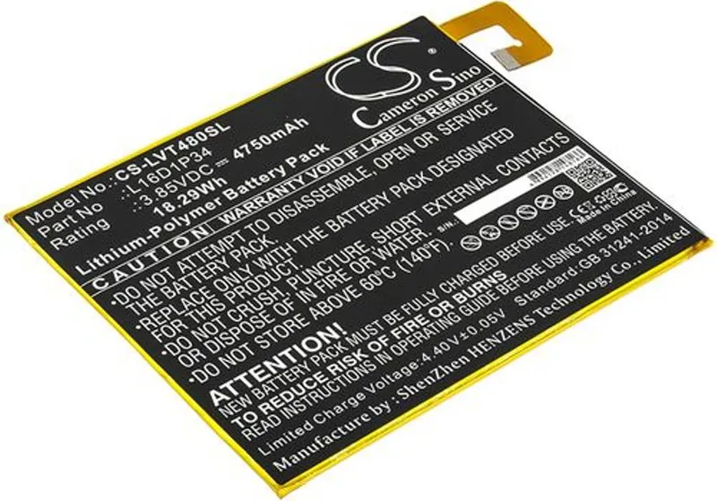 Alternativ bild 0 för Batteri till Lenovo Tab4 8 mfl