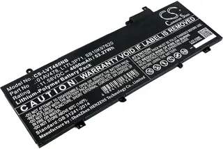 Produktfoto för Batteri till Lenovo ThinkPad T480s mfl